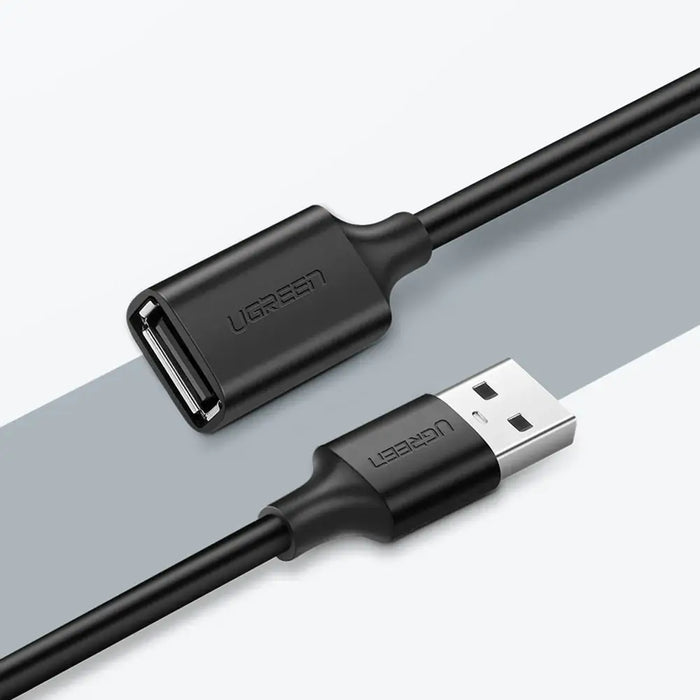 Ugreen extension USB 2.0 adapter 5m black (US103) - Cell phone cables<<<HurtelXML