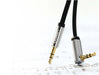 Ugreen flat cable AUX audio cable 3.5 mm mini jack 3m silver (10728) - Audio cables<<<HurtelXML