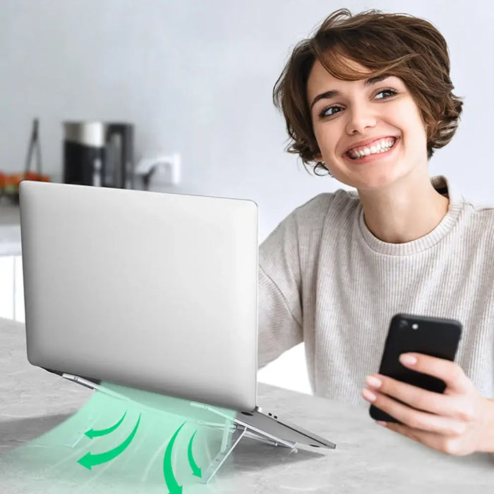 Ugreen foldable adjustable laptop stand silver (LP451) - Stands and tables for laptops<<<HurtelXML&&&Стойки за