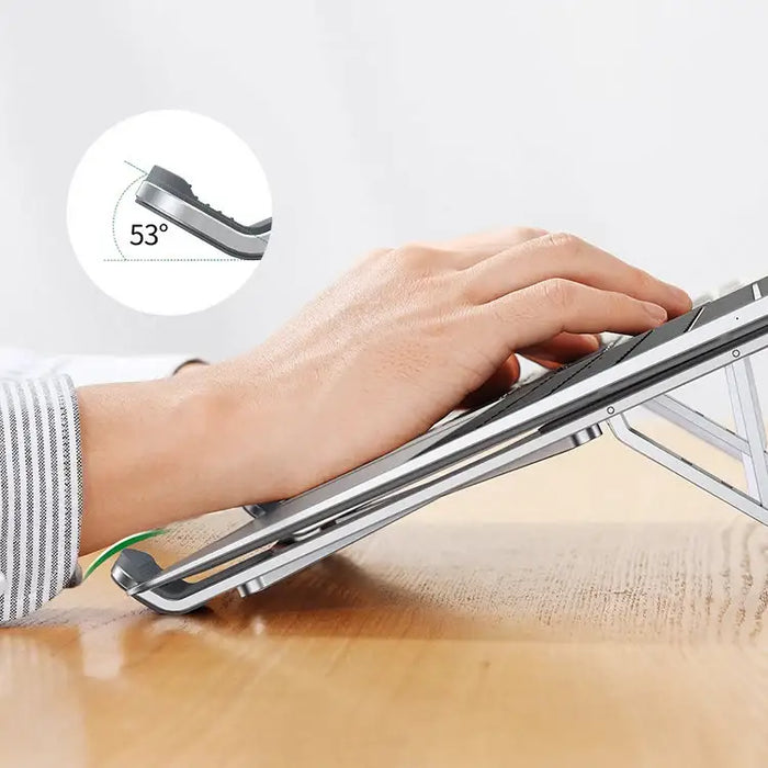 Ugreen foldable adjustable laptop stand silver (LP451) - Stands and tables for laptops<<<HurtelXML&&&Стойки за