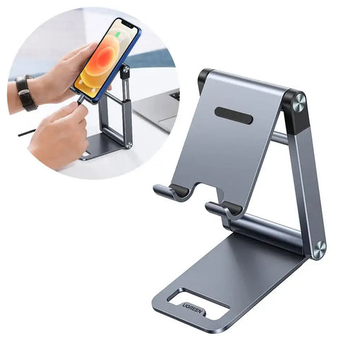 Ugreen foldable stand smartphone stand phone stand gray (LP263) - Cell phone holders<<<HurtelXML