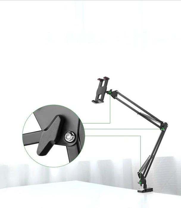 Ugreen Folding Arm Desk Table Tripod Holder for Phone Tablet Black/Grey (50394) - Cell phone