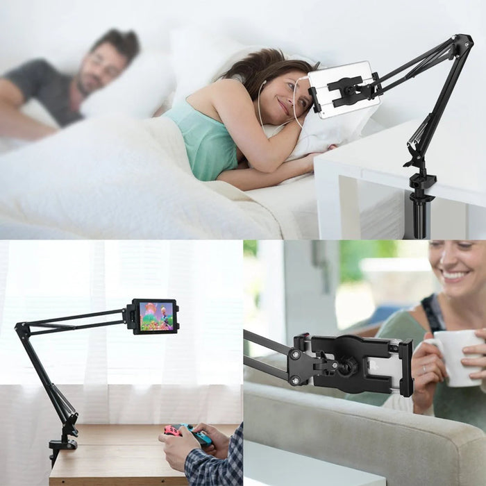 Ugreen Folding Arm Desk Table Tripod Holder for Phone Tablet Black/Grey (50394) - Cell phone