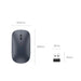 Ugreen handy wireless mouse USB gray (MU001) - Other office accessories<<<HurtelXML