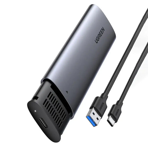 Ugreen Hard Drive Bay M.2 B-Key SATA 3.0 5Gbps Gray + USB Type C Cable (CM400) - Disk adapters<<<HurtelXML