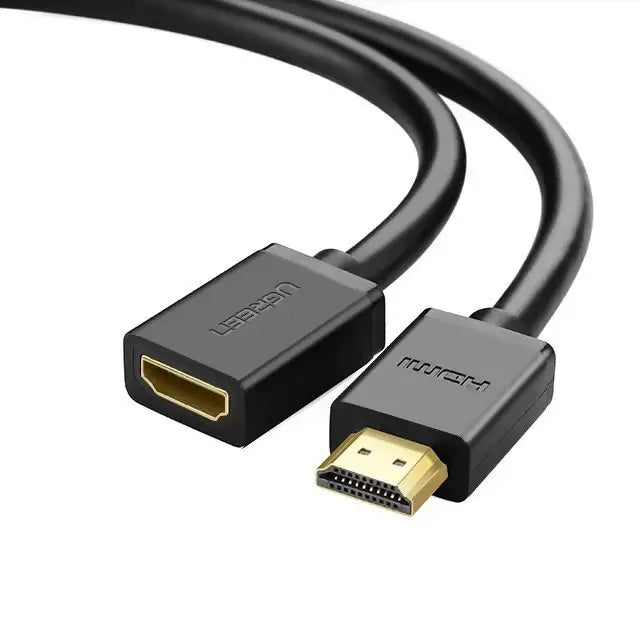 Ugreen HD107 10140 HDMI (Male) - HDMI (Female) 4K Cable 0.5 m - Black - Video cables<<<HurtelXML
