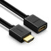 Ugreen HD107 10140 HDMI (Male) - HDMI (Female) 4K Cable 0.5 m - Black - Video cables<<<HurtelXML