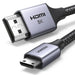 Ugreen HD163 15514 mini HDMI / HDMI 2.1 8K cable 1m - gray - Video cables<<<HurtelXML