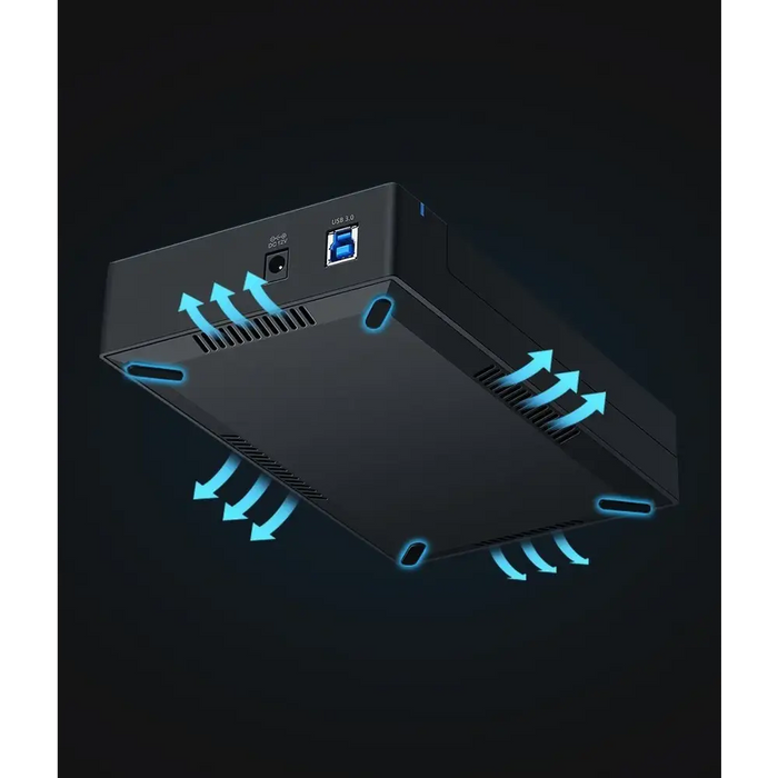 Ugreen HDD bay SATA 3.5 ’’ HDD enclosure USB 3.0 black (50422) - Disk adapters<<<HurtelXML&&&External enclosures