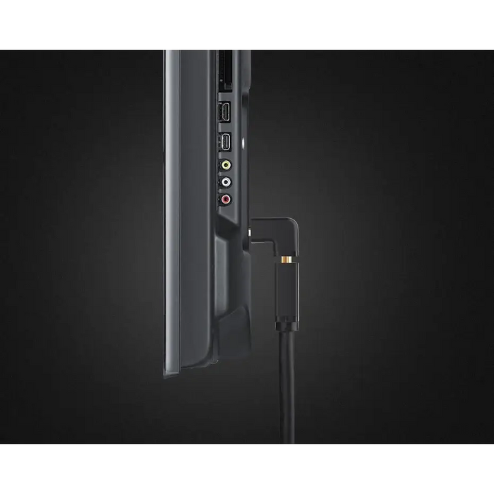 Ugreen HDMI adapter angle connector bottom black (20109) - Video adapters<<<HurtelXML
