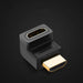 Ugreen HDMI (male) - HDMI (female) black adapter (HD112) - Video adapters<<<HurtelXML