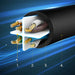 Ugreen LAN Ethernet U/UTP Cat. 6 1000Mbps 8m Black (NW102) - Network cables<<<HurtelXML