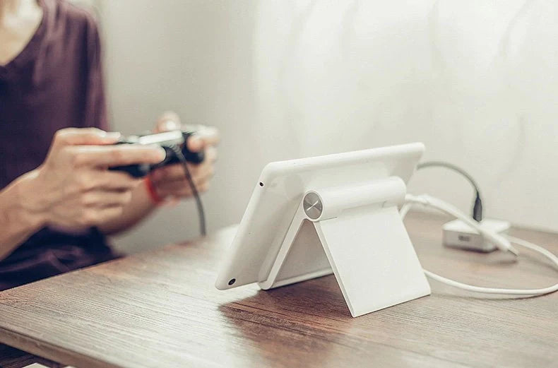 Ugreen LP115 30485 120 x 107 mm desk stand for tablet / phone 4.7-11’’ - white - Cell phone holders<<<HurtelXML&&&Cell