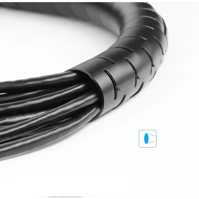 Ugreen LP121 30819 cover cable organizer 3m - black - Cable organizers<<<HurtelXML