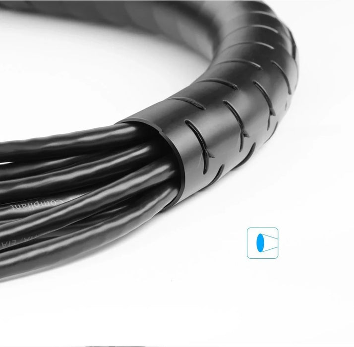 Ugreen LP121 30820 cover cable organizer 5m - black - Cable organizers<<<HurtelXML