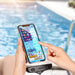 Ugreen LP186 60959 case waterproof IPX8 for 4-6.5’’ smartphone - black and transparent - Sport products<<<HurtelXML