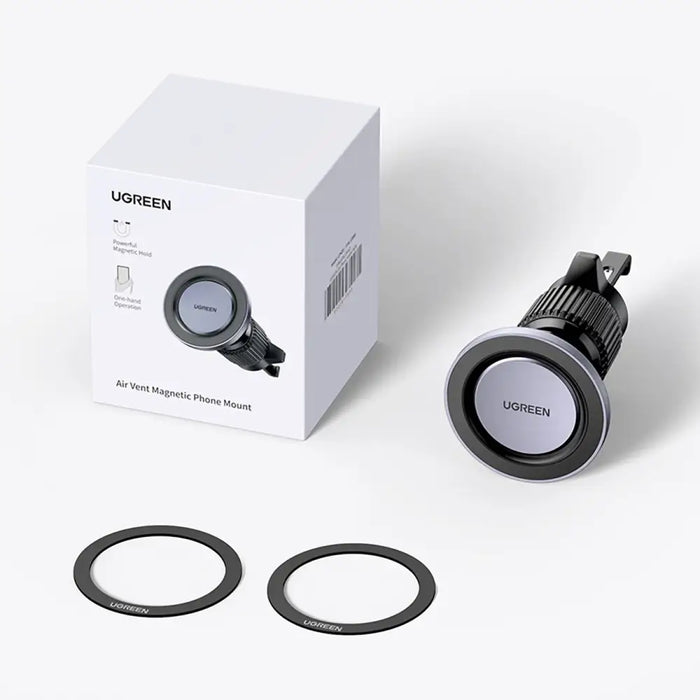 Ugreen LP428 Magnetic Car Phone Holder for Air Vent - Black - Cell phone holders<<<HurtelXML