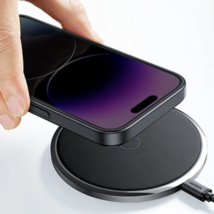 Ugreen LP635 Kickstand Protective Case Hard Cover with Gel Frame and Built-in Stand for iPhone 14 Pro Black (90926)