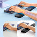 Ugreen LP699 Ergonomic Keyboard Pad - Black - Rubber pad on the desk<<<HurtelXML