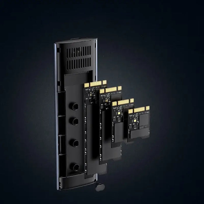 Ugreen M.2 SSD bay USB 3.2 Gen 2 drive (SuperSpeed USB 10 Gbps) + USB Type C cable 0.5m gray (CM400 10902) - Disk