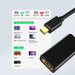 Ugreen MD112 40360 mini DisplayPort (male) / HDMI (female) 4K 2K 30Hz adapter - black - Video adapters<<<HurtelXML