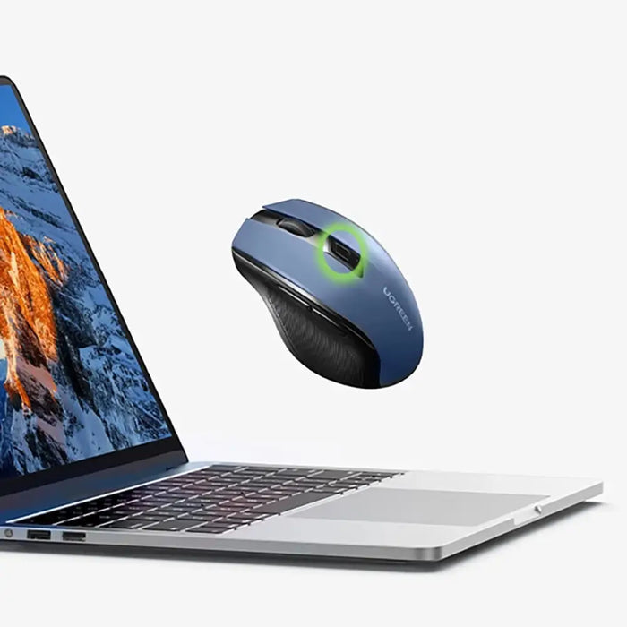 Ugreen MU006 optical wireless USB mouse 2.4GHz 4000 DPI - blue - Other office accessories<<<HurtelXML