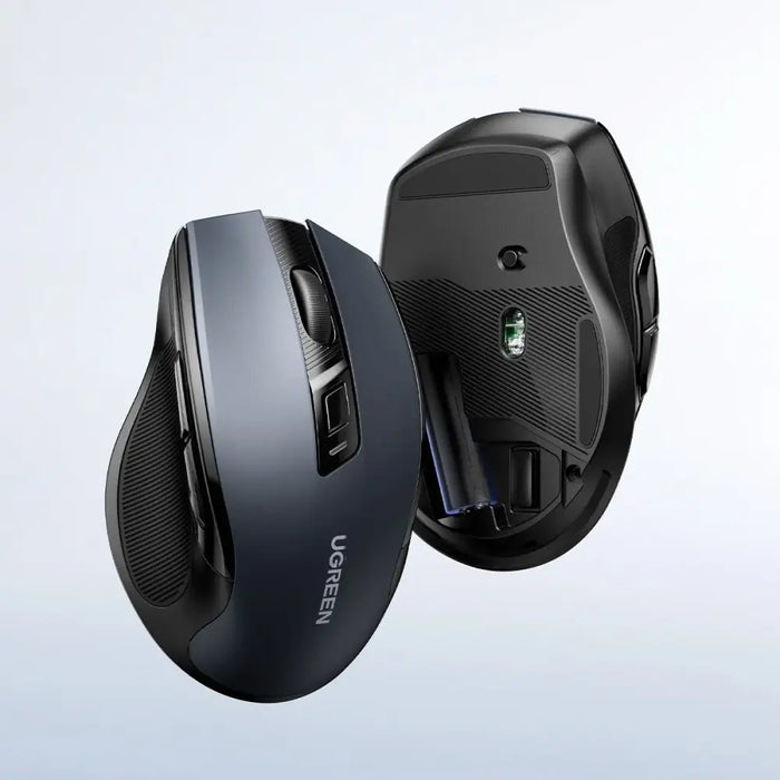 Ugreen MU006 wireless optical mouse USB 2.4GHz / Bluetooth 5.0 4000 DPI - black - Other office accessories<<<HurtelXML