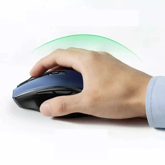 Ugreen MU006 Wireless Optical Mouse USB 2.4GHz / Bluetooth 5.0 4000 DPI - Blue - Other office accessories<<<HurtelXML