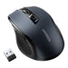 Ugreen MU006 Wireless USB 2.4GHz 4000 DPI Optical Mouse - Black - Other office