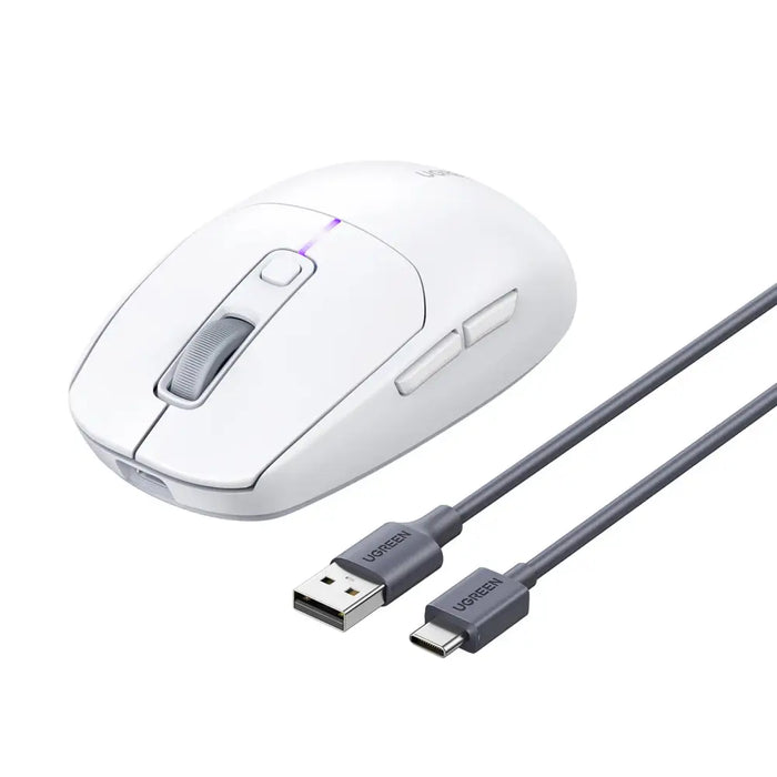 Ugreen MU103 Bluetooth 5.0 computer mouse / 2.4GHz USB receiver - white - Other office accessories<<<HurtelXML