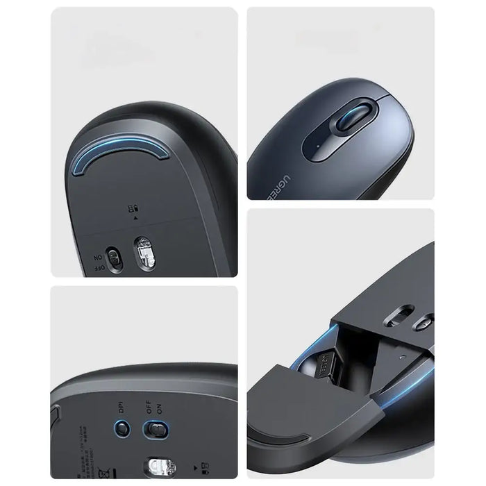 Ugreen MU105 2.4GHz USB wireless mouse - navy blue - Other office accessories<<<HurtelXML&&&Мишки<<<Компютърна