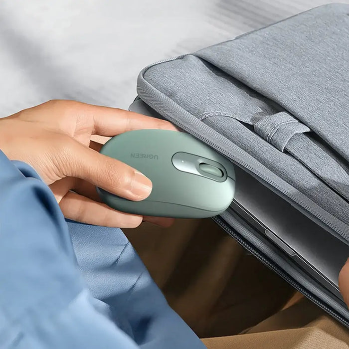 Ugreen MU105 USB 2.4GHz wireless mouse - green - Other office accessories<<<HurtelXML