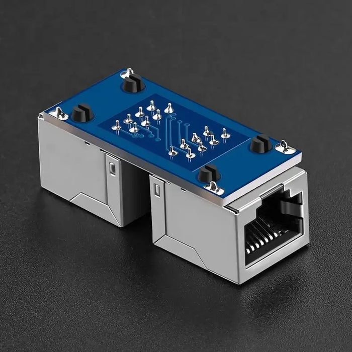 Ugreen Network Connector Ethernet RJ45 10 Gbps Network Cable Connector Black (NW114 20390) - Network