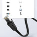 Ugreen NW102 50178 flat LAN Ethernet cable Cat. 6 10m - black - Network cables<<<HurtelXML