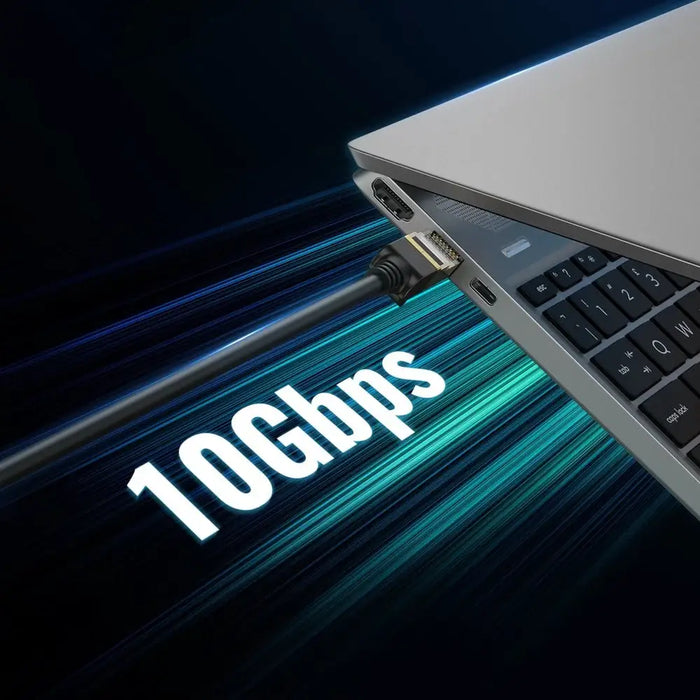 Ugreen NW107 RJ45/Cat 7 F/FTP Network Cable 5m - Black - Network cables<<<HurtelXML