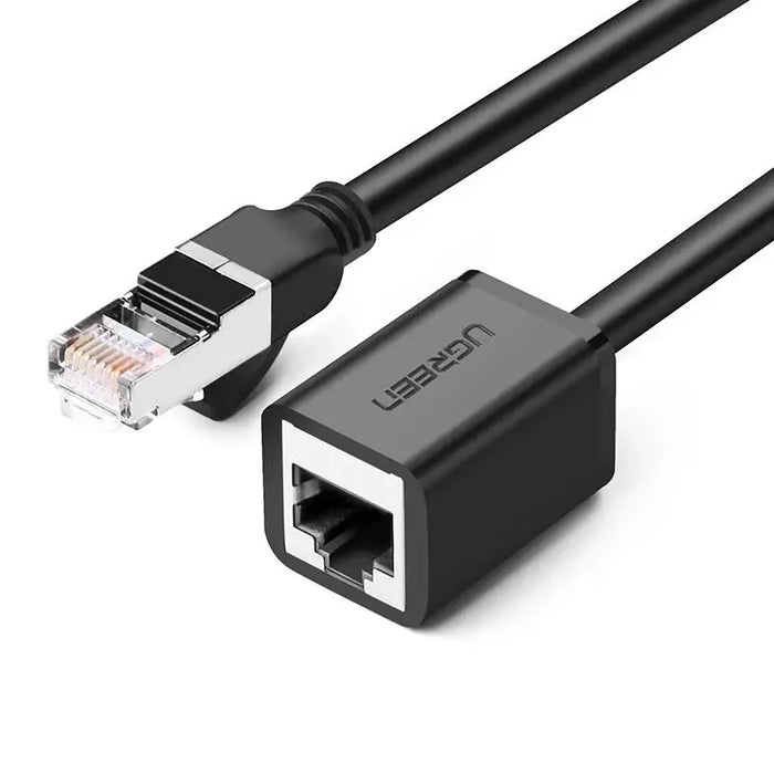 Ugreen NW112 11282 Network Ethernet Cable RJ45 (Female) - RJ45 (Male) F/UTP Cat. 6 1 Gbps 3m - black - Network