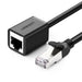 Ugreen NW112 11282 Network Ethernet Cable RJ45 (Female) - RJ45 (Male) F/UTP Cat. 6 1 Gbps 3m - black - Network