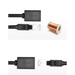 Ugreen NW112 11283 Network Ethernet Cable RJ45 (Female) - RJ45 (Male) F/UTP Cat. 6 1 Gbps 5m - black - Network