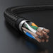 Ugreen NW150 80421 Ethernet RJ45 Cat 7 10Gbps Cable 1m - Black - Network cables<<<HurtelXML