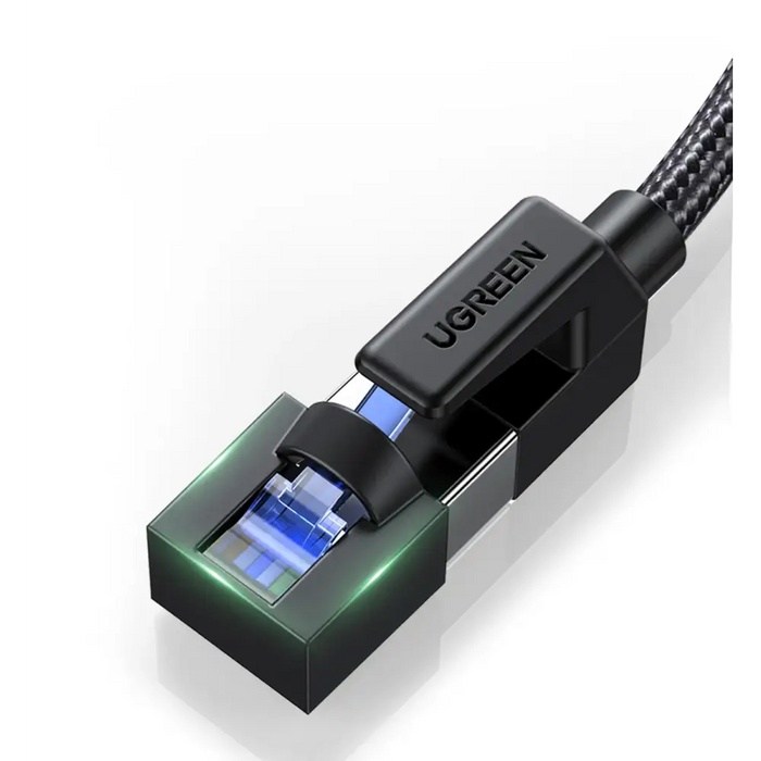 Ugreen NW153 Ethernet RJ45 Cat8 Cable Copper Core 1.5m - Black - Network cables<<<HurtelXML