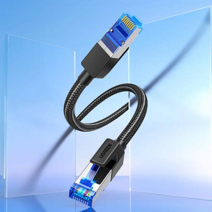 Ugreen NW153 Ethernet RJ45 Cat8 Cable Copper Core 1.5m - Black - Network cables<<<HurtelXML
