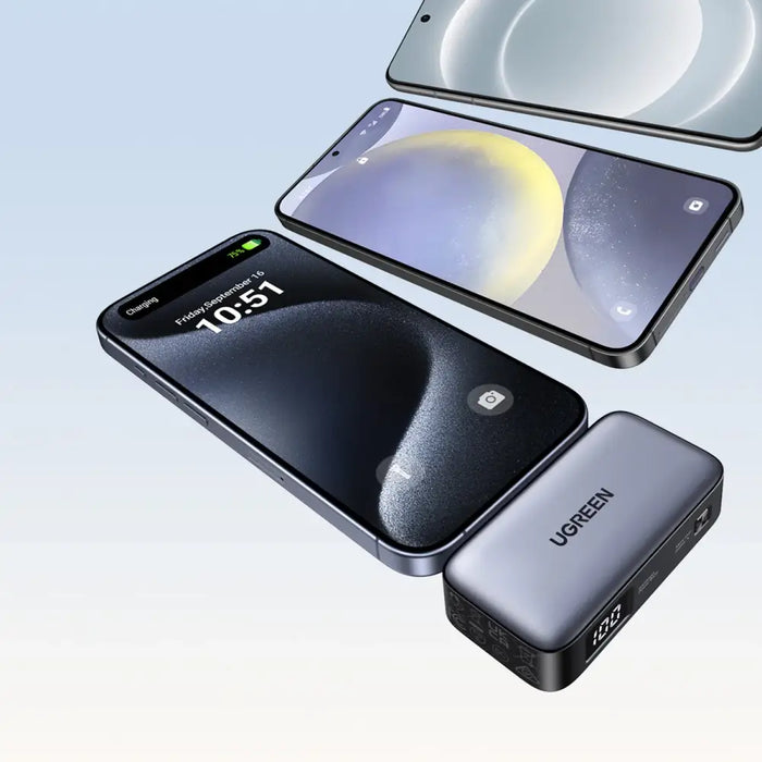 Ugreen PB503 5000mAh powerbank with USB-C port and integrated USB-C connector - gray - Powerbanks<<<HurtelXML