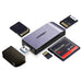 Ugreen SD / micro SD / CF / MS card reader for USB 3.0 gray (50541) - Flash card readers<<<HurtelXML