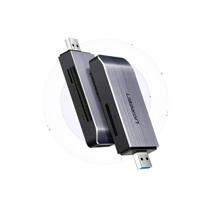 Ugreen SD / micro SD / CF / MS card reader for USB 3.0 gray (50541) - Flash card readers<<<HurtelXML