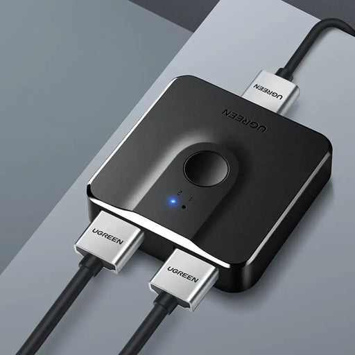 Ugreen switch HDMI splitter switch - 2x HDMI 4K 60Hz black (CM217) - KVM switches<<<HurtelXML