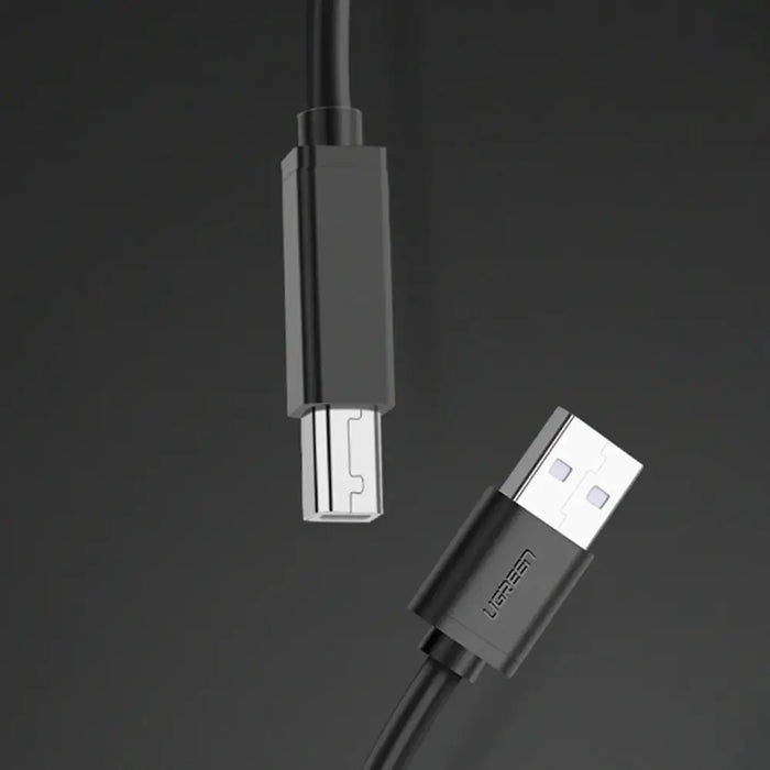 Ugreen US122 USB-B USB-A 2.0 printer cable 10m - black - Cell phone cables<<<HurtelXML