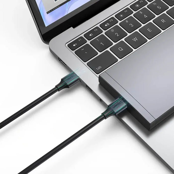 Ugreen US128 10369 USB-A 3.0 / USB-A 3.0 5Gb/s 0.5m cable - black - Cell phone cables<<<HurtelXML