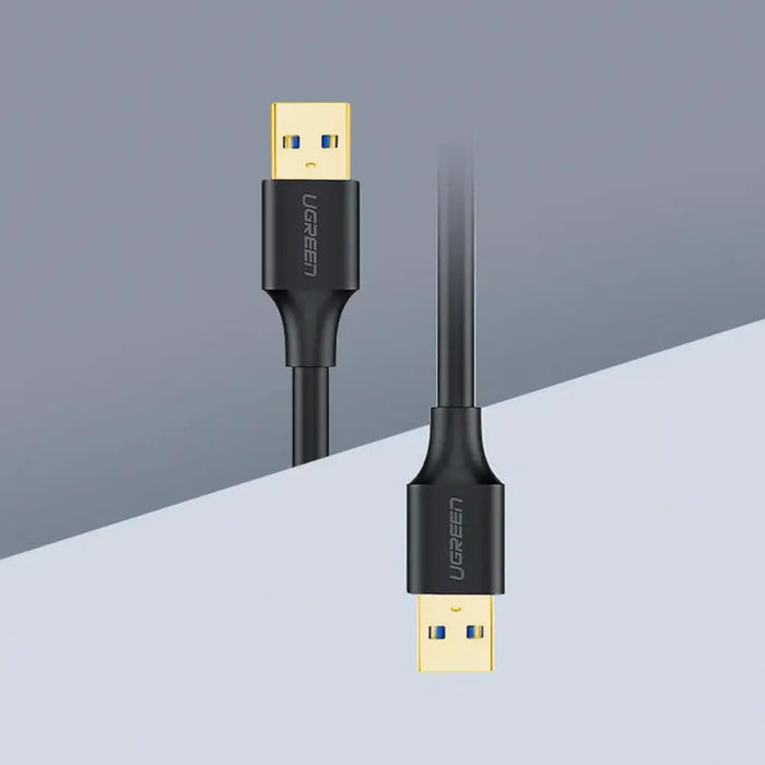Ugreen US128 10370 USB-A 3.0 / USB-A 3.0 5Gb/s cable 1m - black - Cell phone cables<<<HurtelXML