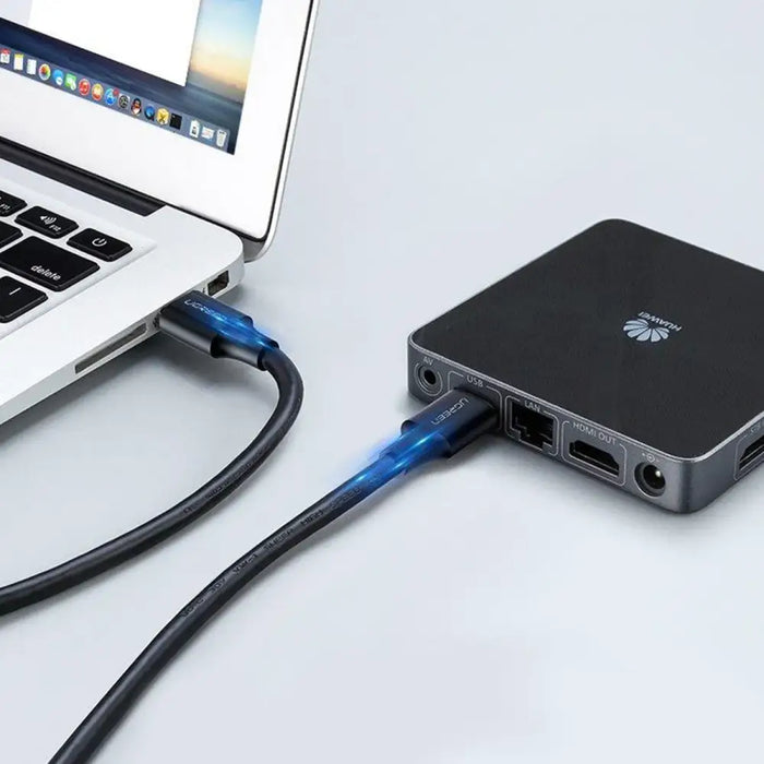 Ugreen US128 10371 USB-A 3.0 / USB-A 3.0 5Gb/s cable 2m - black - Cell phone cables<<<HurtelXML