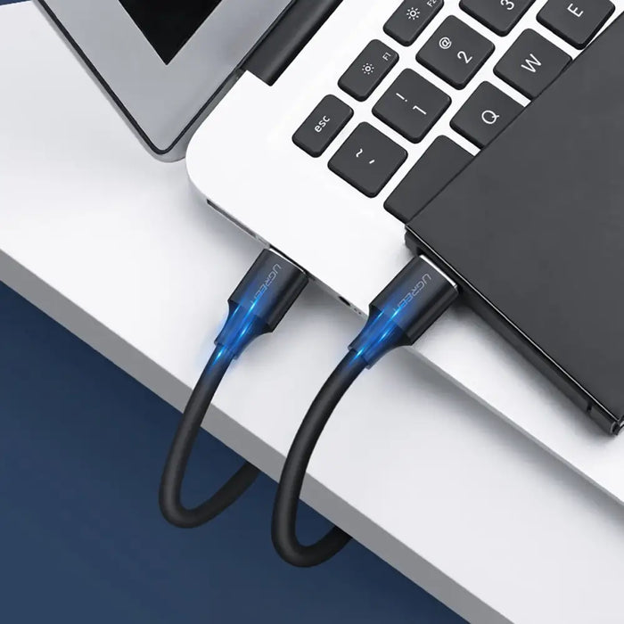 Ugreen US128 90576 USB-A 3.0 / USB-A 3.0 5Gb/s cable 3m - black - Cell phone cables<<<HurtelXML